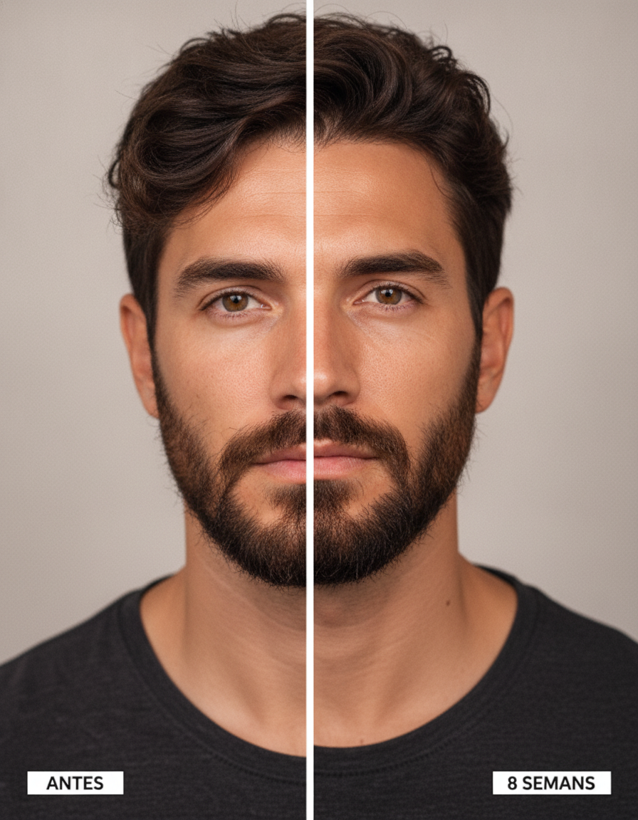 Kit Sérux — Aceite para Barba + Sérum de Ácido Hialurónico