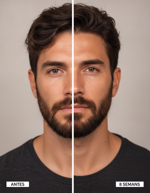 Kit Sérux — Aceite para Barba + Sérum de Ácido Hialurónico