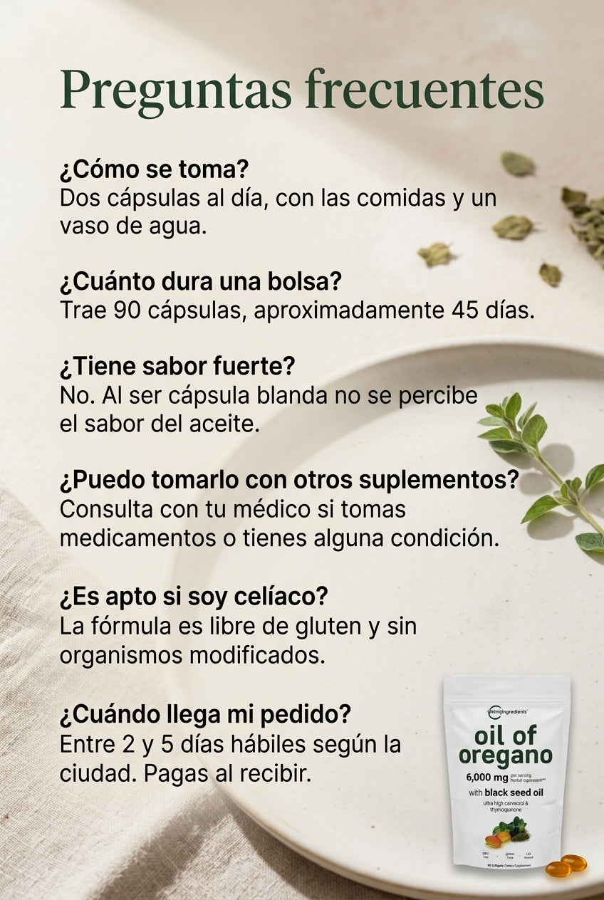 Aceite de Oregano 6000mg — 12_faq